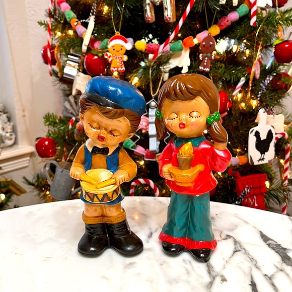 Vintage Other - VTG Kitschy Carolers from the 1970's